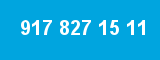 917 827 15 11 917 827 15 11